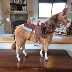 American Girl Doll Brown Chestnut Horse DNJ90 2016 Retired